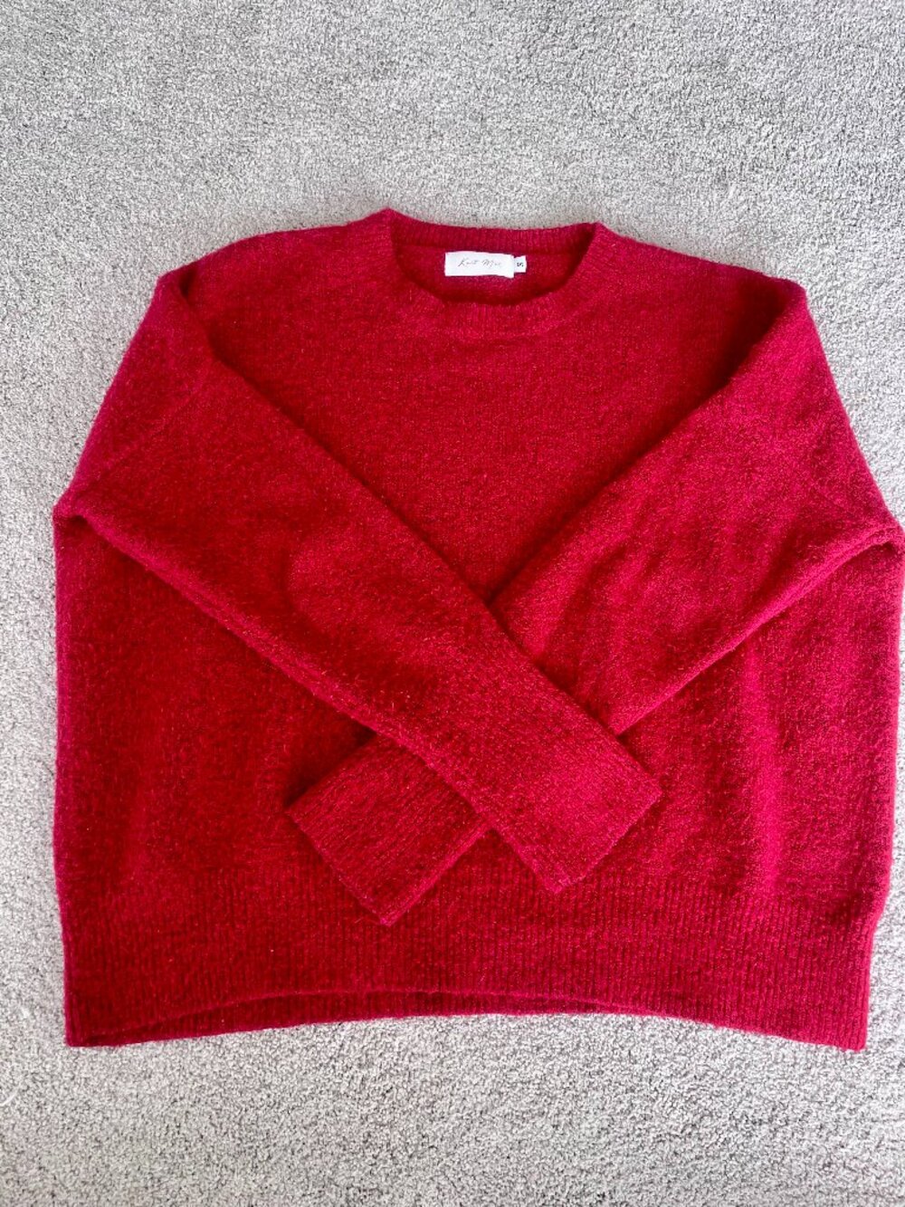 Red Crewneck Sweater